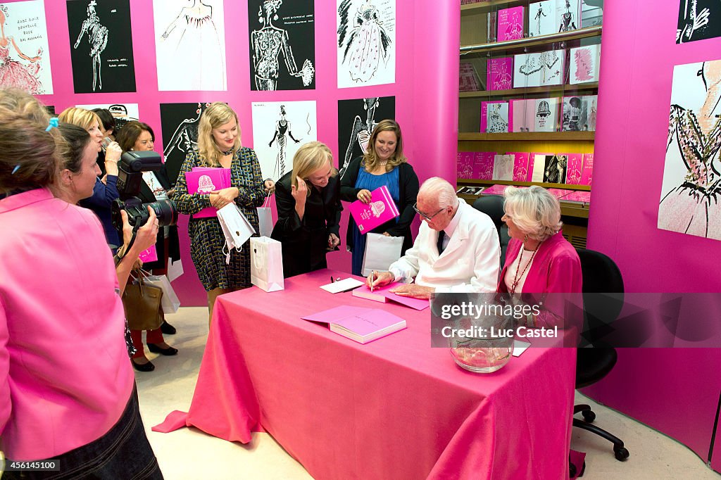 'To Audrey With Love' : Hubert De Givenchy Book Signing  - Paris Fashion Week Womenswear Spring/Summer 2015