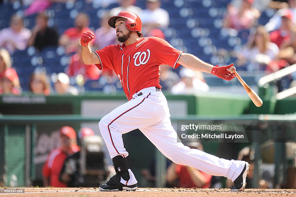 Miami Marlins v Washington Nationals - Game One