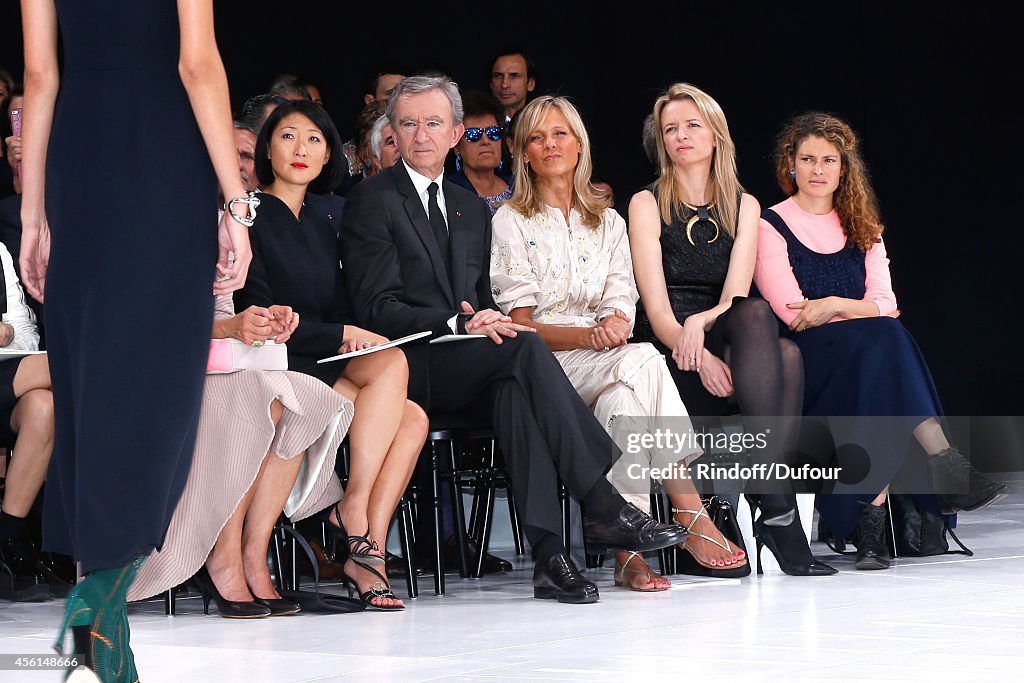 Christian Dior : Front Row - Paris Fashion Week Womenswear Spring/Summer 2015