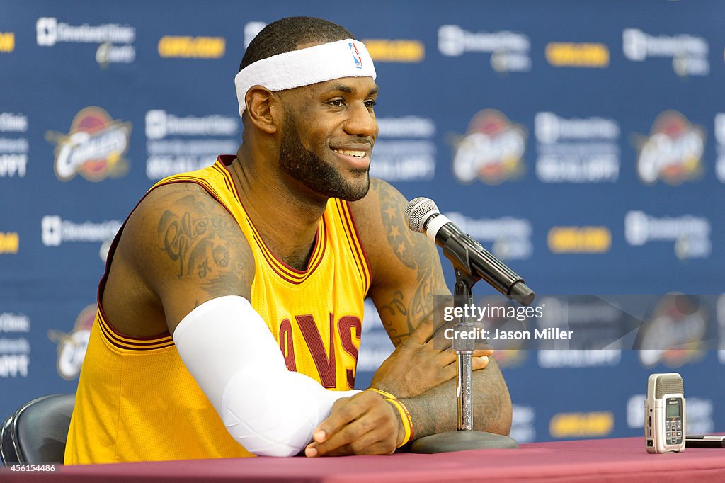 Cleveland Cavaliers Media Day