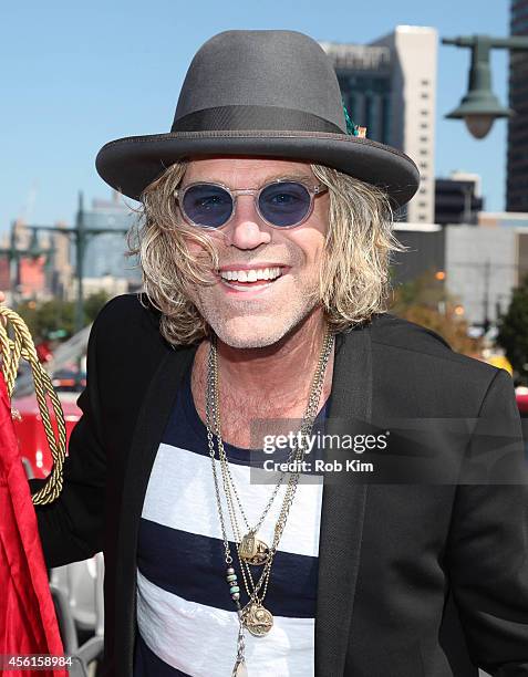 Big Kenny of country music duo Big & Rich attends the Big & Rich "Ride Of Fame" Induction Ceremony at Pier 78 on September 26, 2014 in New York City.