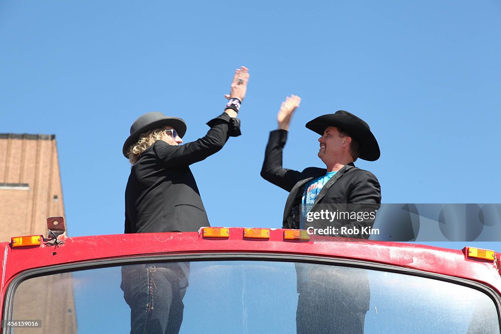 Big And Rich "Ride Of Fame" Induction Ceremony