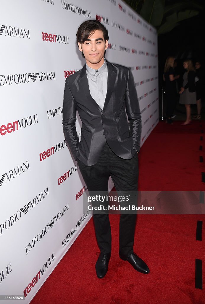 12th Annual Teen Vogue Young Hollywood Party With Emporio Armani