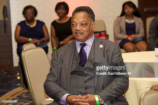 Jesse Jackson Sr. Attends the ALC Co-Chairs Reception for the Congressional Black Caucus Foundation for the 44th Annual Legislative Conference at the...