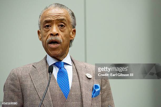 Al Sharpton serves as a participant in My Brother's Keeper Townhall at the 44th Legislative Conference Foundation Inc. At Walter E. Washington...