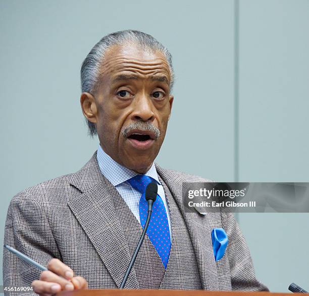 Al Sharpton serves as a participant in My Brother's Keeper Townhall at the 44th Legislative Conference Foundation Inc. At Walter E. Washington...