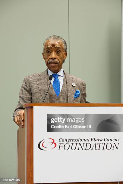 Al Sharpton serves as a participant in My Brother's Keeper Townhall at the 44th Legislative Conference Foundation Inc. At Walter E. Washington...