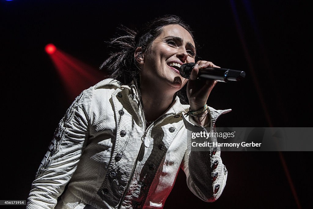 Within Temptation Performs At The Club Nokia