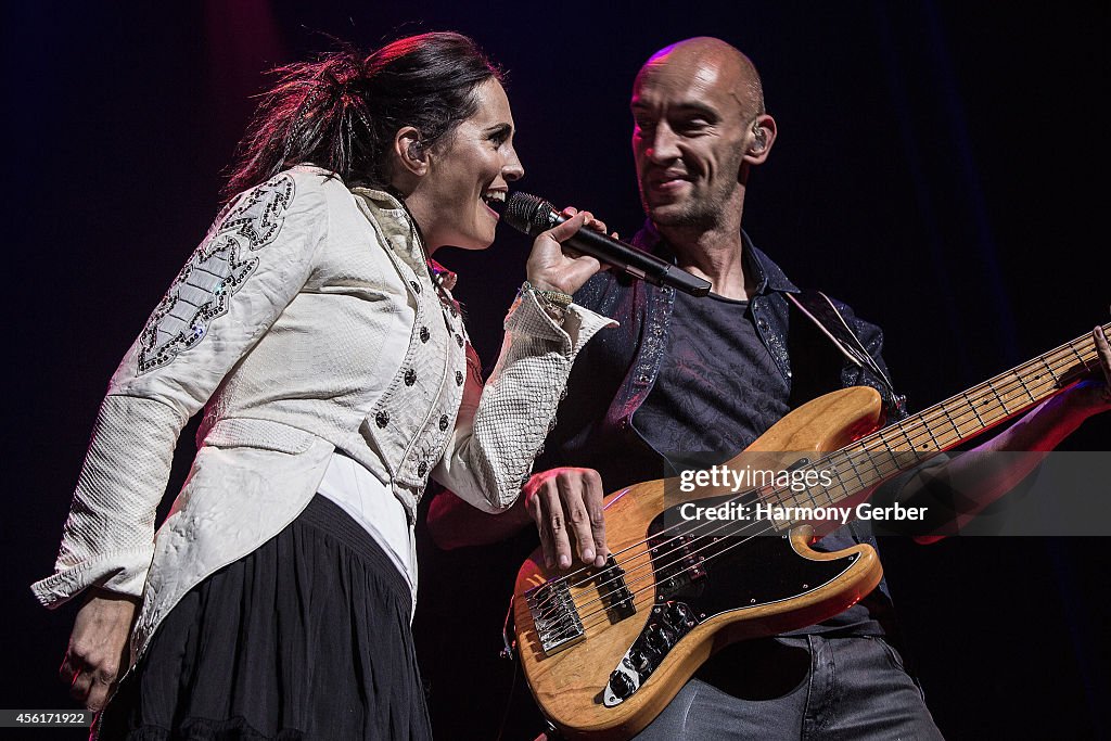 Within Temptation Performs At The Club Nokia