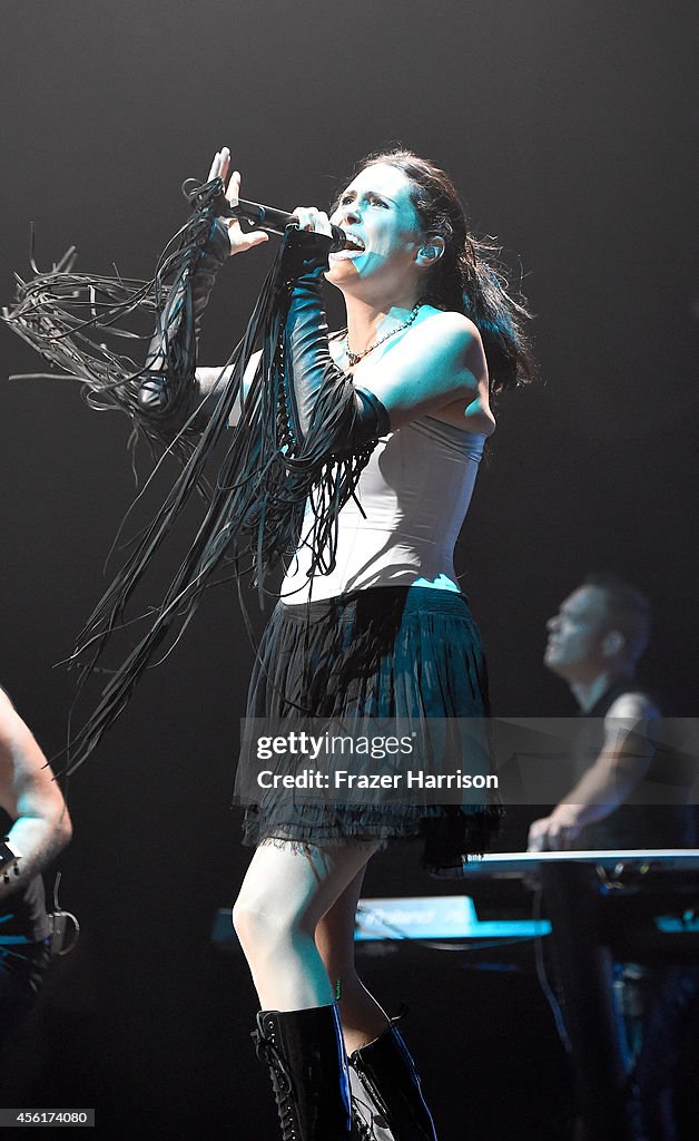 Within Temptation Performs At The Club Nokia