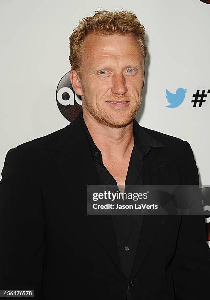 Actor Kevin McKidd attends the #TGIT premiere event hosted by Twitter at Palihouse Holloway on September 20, 2014 in West Hollywood, California.