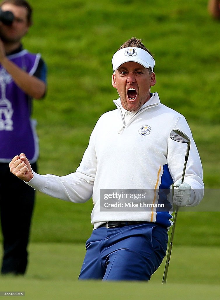 Morning Fourballs - 2014 Ryder Cup