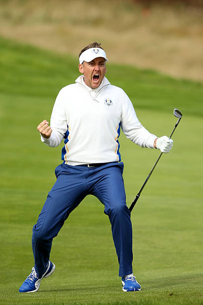 GBR: Morning Fourballs - 2014 Ryder Cup