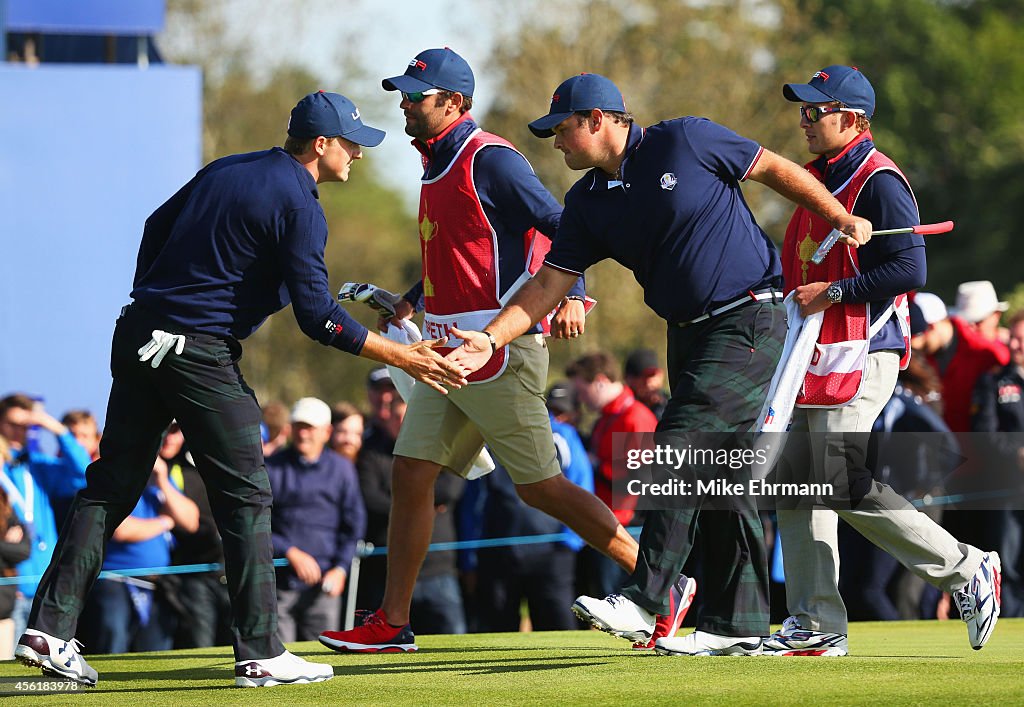 Morning Fourballs - 2014 Ryder Cup
