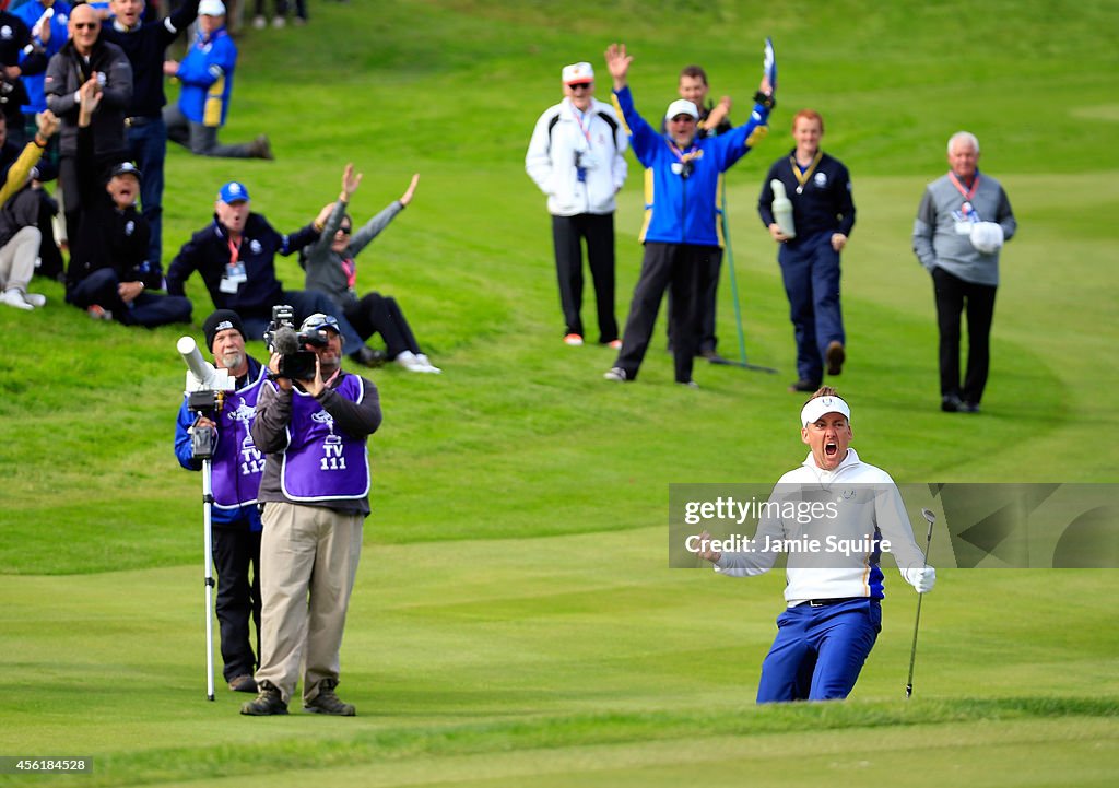 Morning Fourballs - 2014 Ryder Cup