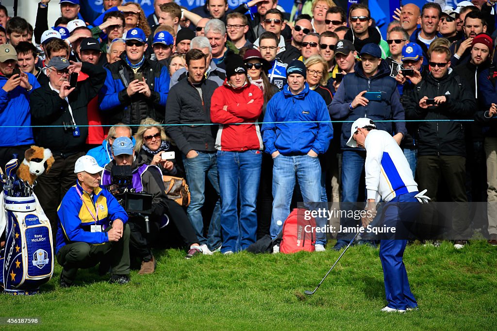 Morning Fourballs - 2014 Ryder Cup