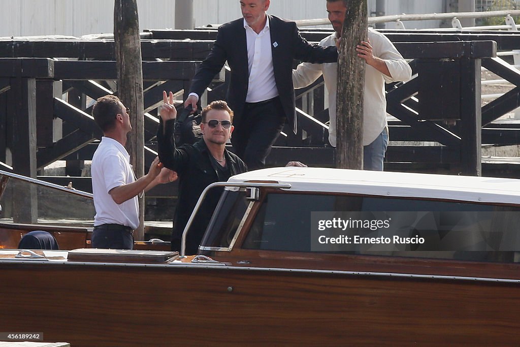 George Clooney And Amal Alamuddin To Get Married In Venice - Celebrity Sightings