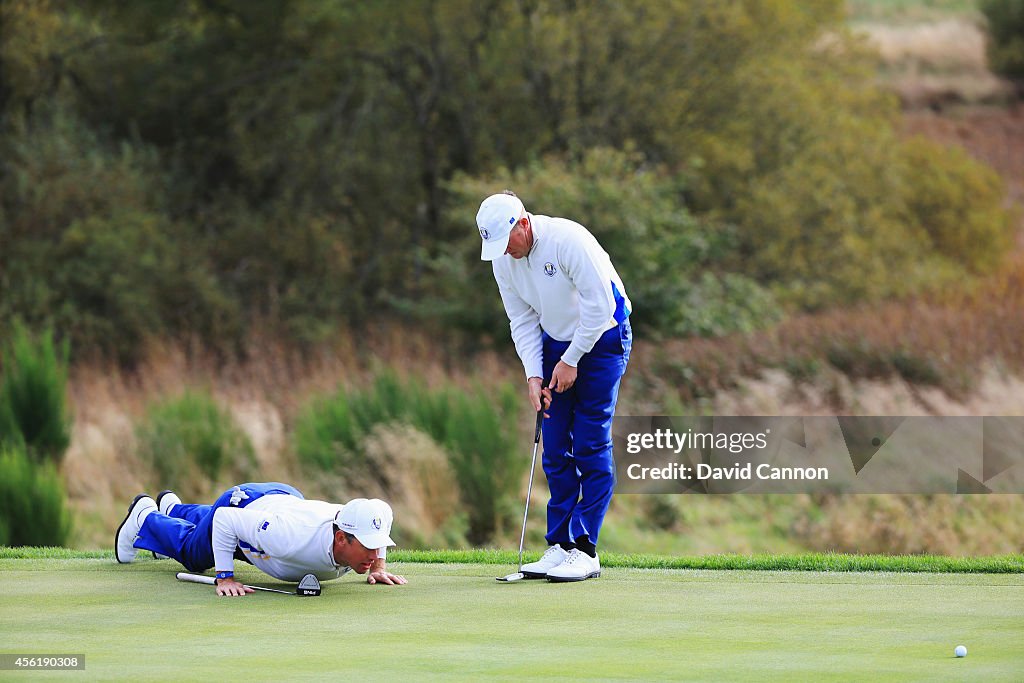 Afternoon Foursomes - 2014 Ryder Cup