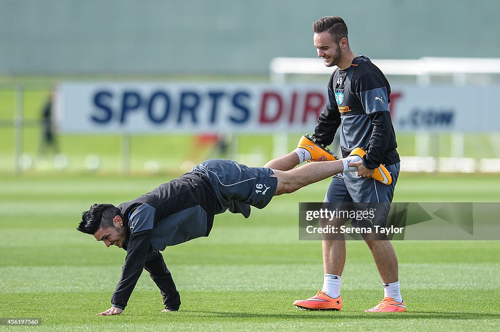 Newcastle United Training Session