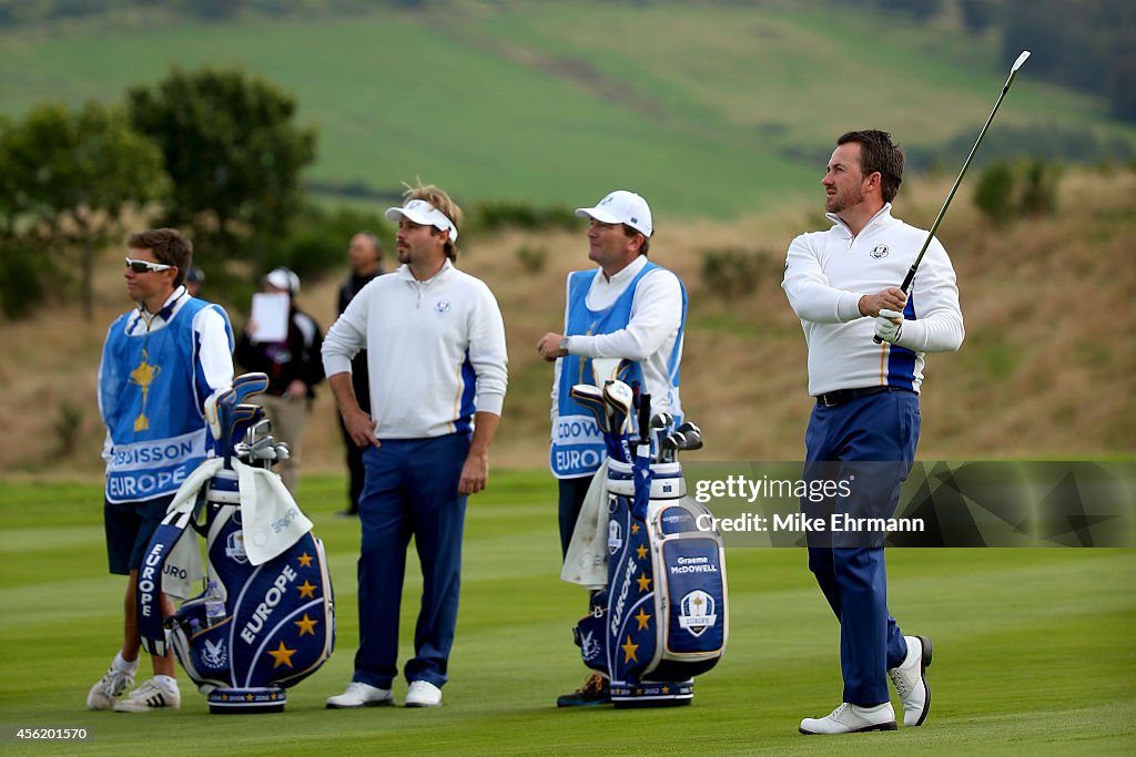 Afternoon Foursomes - 2014 Ryder Cup