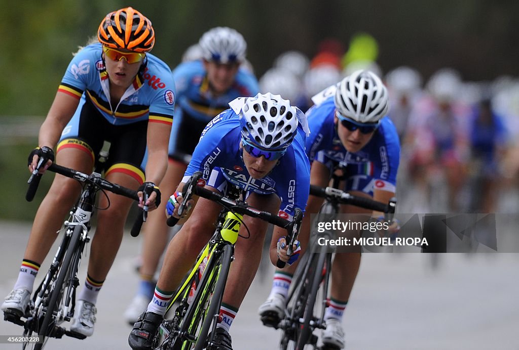 CYCLING-ESP-WORLD-UCI-ROAD-WOMEN