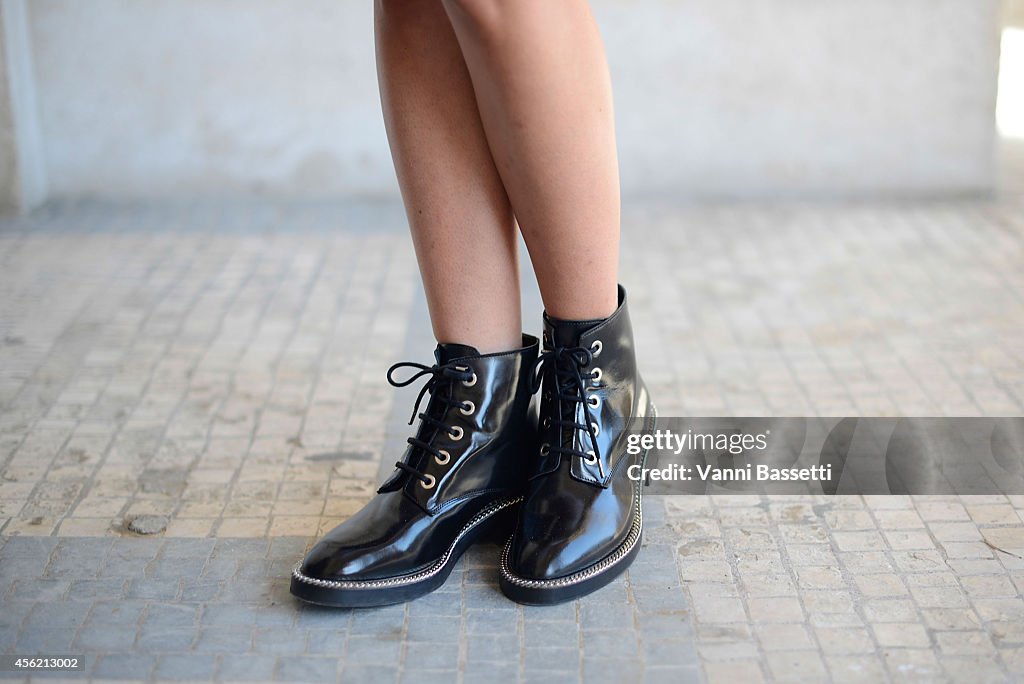 Street Style - Paris Fashion Week, Womenswear S/S 2015 : September 27th