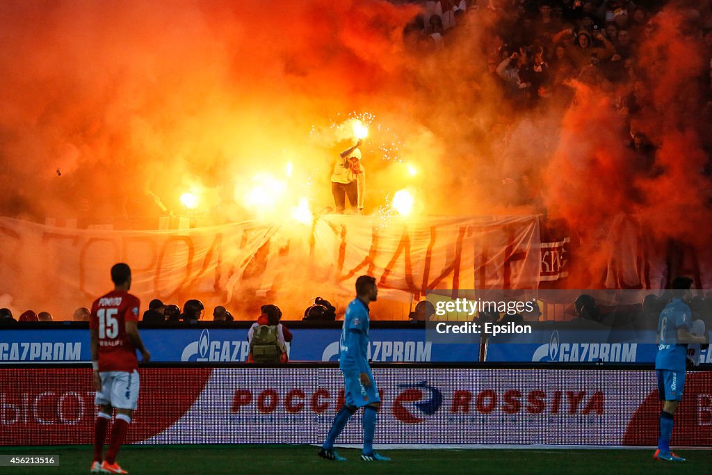 FC Zenit St Petersburg v FC Spartak Moscow - Russian Premier League