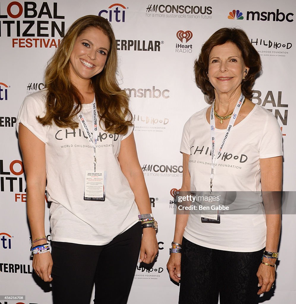 2014 Global Citizen Festival In Central Park To End Extreme Poverty By 2030 - Backstage