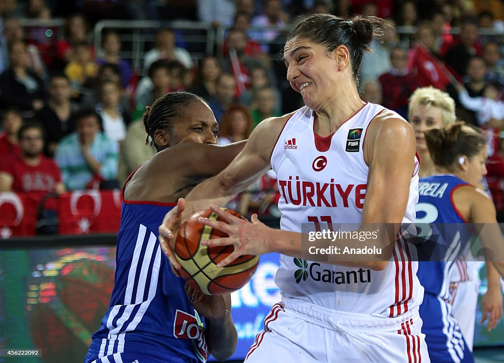 Turkey vs France - 2014 FIBA World Championship for Women