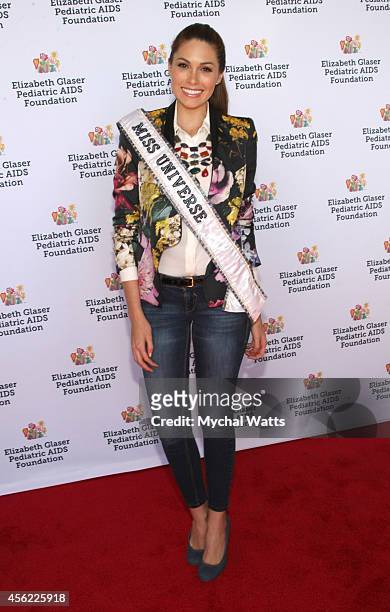 Miss Universe Gabriela Isler Elizabeth Glaser Pediatric AIDS Foundation's "Kids 4 Kid" Family Festival at Chelsea Piers Field House on September 27,...