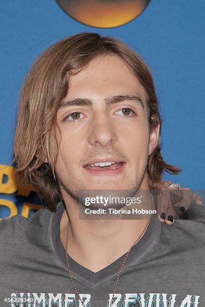 Rocky Lynch of R5 attends the 2014 MDA show of strength telethon at the Hollywood Palladium on May 13, 2014 in Hollywood, California.