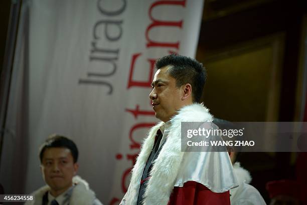 Lifestyle-China-wine-culture-economy,FOCUS by Sebastien BLANC President of Huayi Brothers Media Group Wang Zhonglei attends an inauguration of The...