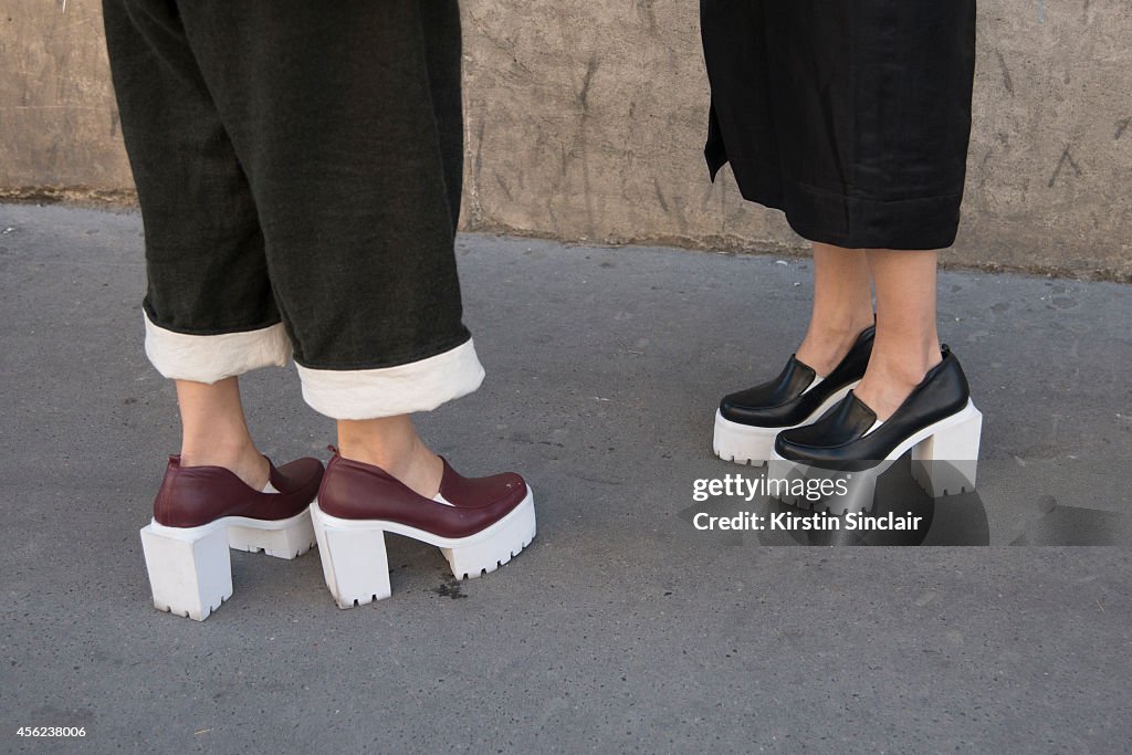 Street Style - Paris Collections: WOMEN SS15 - September 23 To September 01 October, 2014