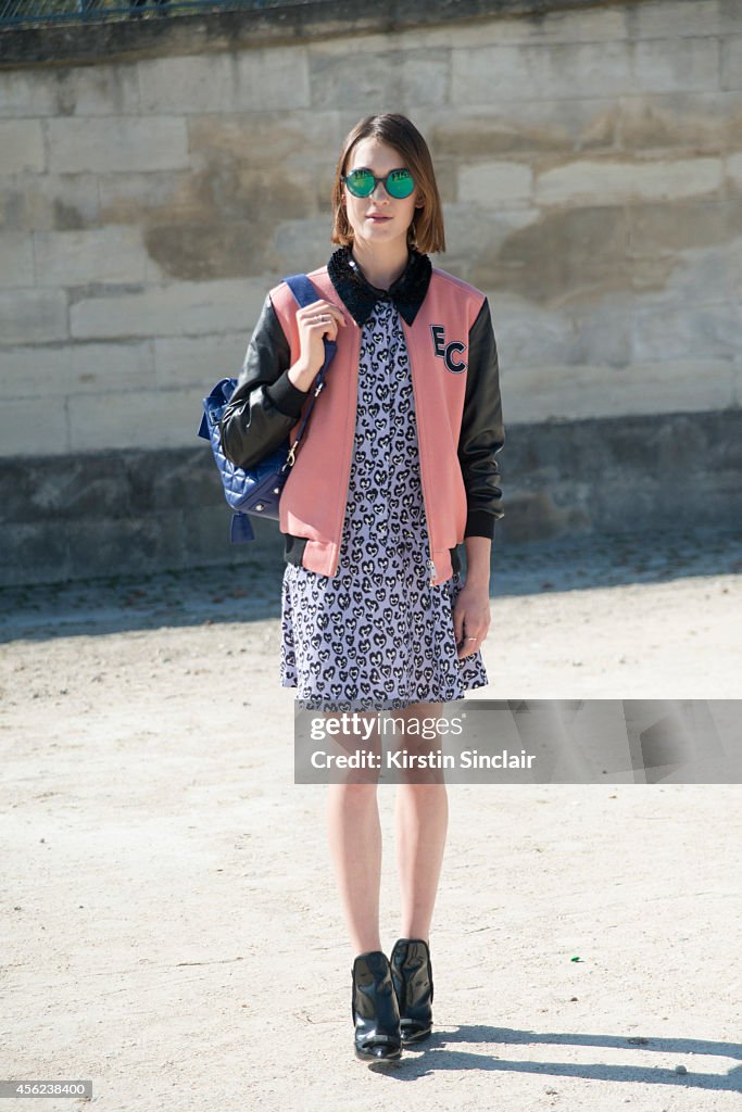 Street Style - Paris Collections: WOMEN SS15 - September 23 To September 01 October, 2014