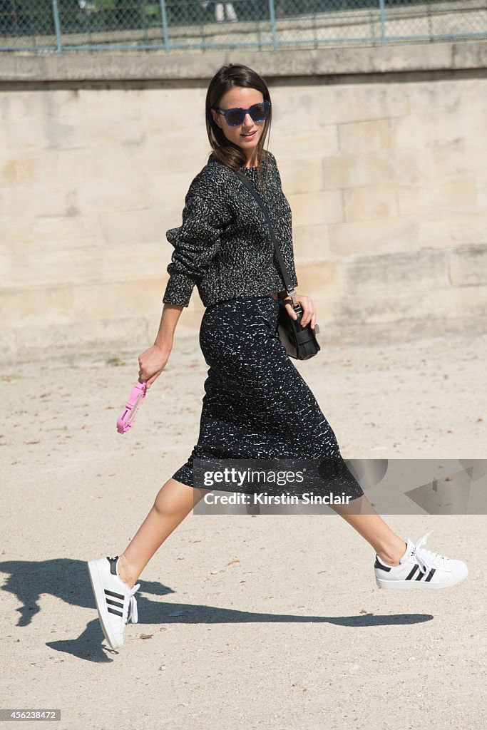 Street Style - Paris Collections: WOMEN SS15 - September 23 To September 01 October, 2014