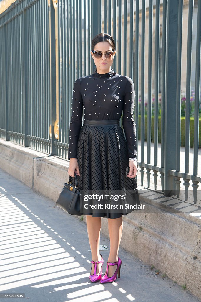 Street Style - Paris Collections: WOMEN SS15 - September 23 To September 01 October, 2014