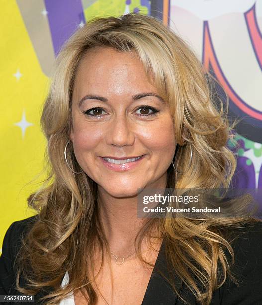 Actress Megyn Price attends the Los Angeles special screening of "My Little Pony Equestria Girls Rainbow Rocks" at TCL Chinese 6 Theatres on...