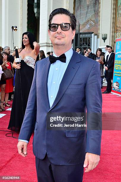 Roman Coppola arrives at the 2014 Catalina Film Festival Premiere of 'Rudderless' on September 27, 2014 in Catalina Island, California.