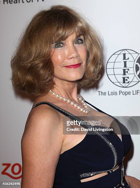 Barbi Benton attends the 4th Annual American Humane Association Hero Dog Awards at The Beverly Hilton Hotel on September 27, 2014 in Beverly Hills,...