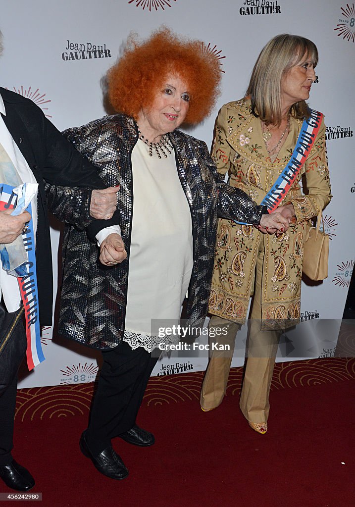 Jean Paul Gaultier : Front Row - Paris Fashion Week Womenswear Spring/Summer 2015