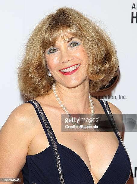 Barbi Benton attends the 4th Annual American Humane Association Hero Dog Awards hosted by Beth Stern on September 26 in Beverly Hills, California.