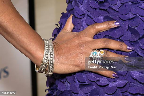 Actress Vivica A. Fox attends The British American Business Council Los Angeles 54th Annual Christmas Luncheon at Fairmont Miramar Hotel on December...