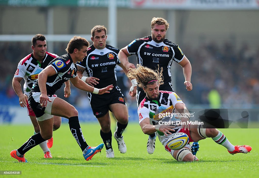 Exeter Chiefs v Harlequins - Aviva Premiership