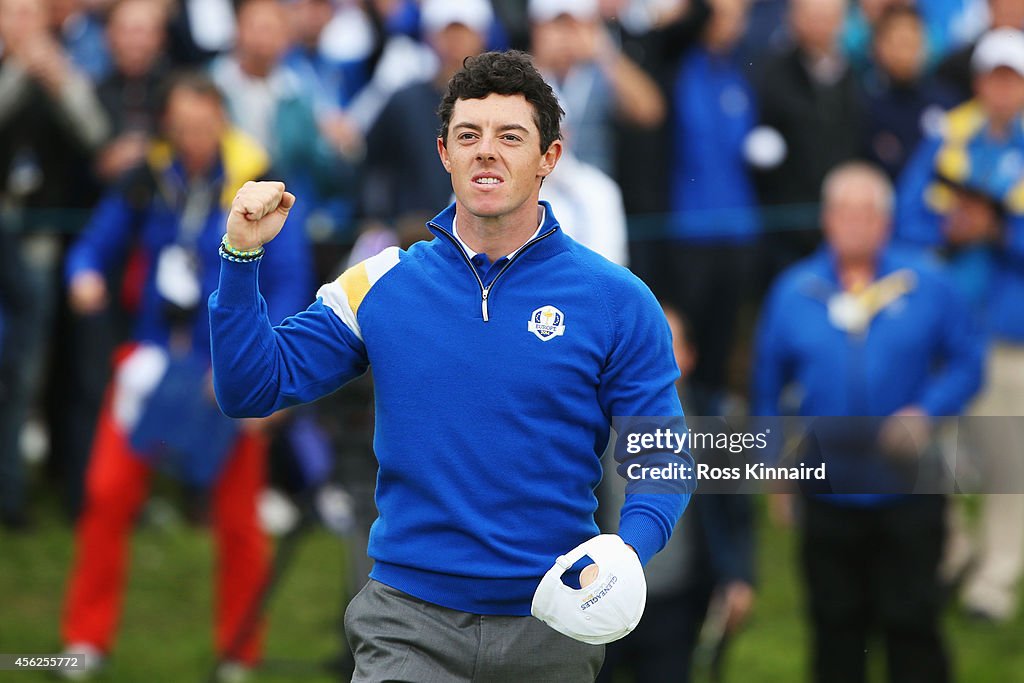 Singles Matches - 2014 Ryder Cup