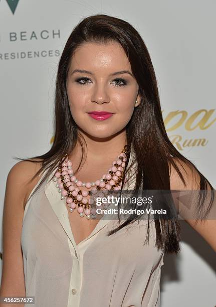 Ana Carolina Grajales attends Venue Magazines 8th Anniversary Celebration at Wall at W Hotel on September 27, 2014 in Miami Beach, Florida.