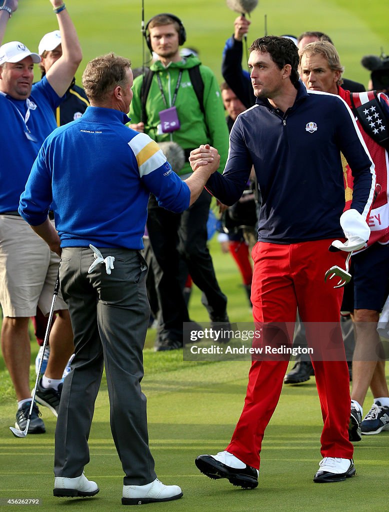 Singles Matches - 2014 Ryder Cup