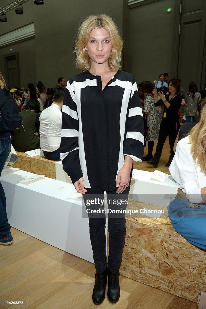 Chloe  : Front Row - Paris Fashion Week Womenswear Spring/Summer 2015