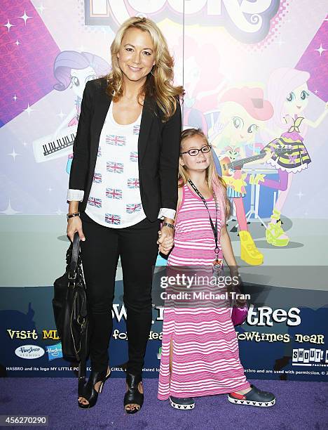 Megyn Price arrives at the Los Angeles premiere of "My Little Pony Equestria Girls Rainbow Rocks" held at TCL Chinese 6 Theatres on September 27,...