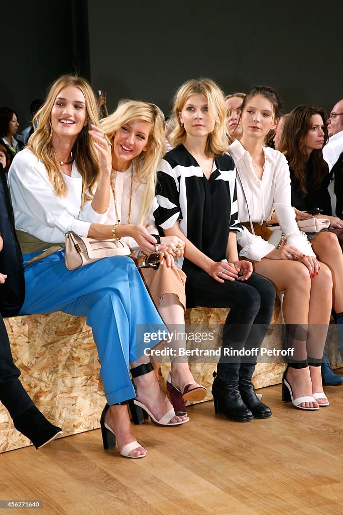 Chloe : Front Row - Paris Fashion Week Womenswear Spring/Summer 2015