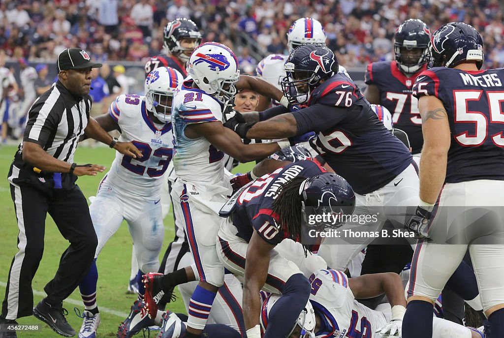 Buffalo Bills v Houston Texans